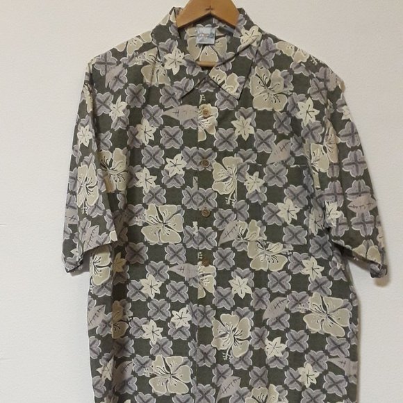 VTG. OP LARGE HAWAIIAN SHIRT - Picture 1 of 1